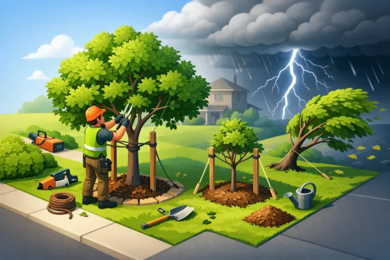 How to Prepare Trees for Storms
