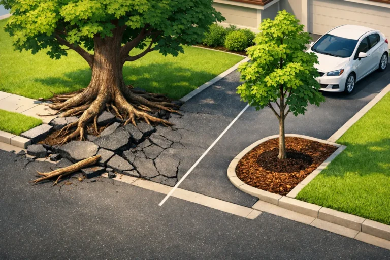 How to Prevent Tree Damage to Driveway