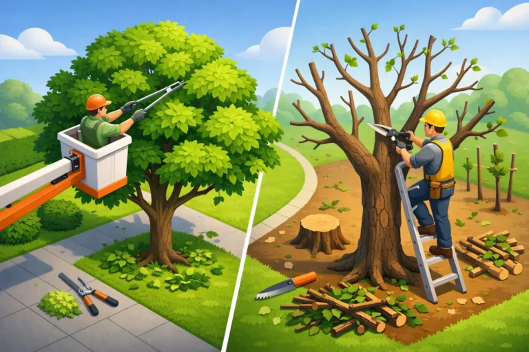 Is Tree Trimming and Pruning the Same Thing?