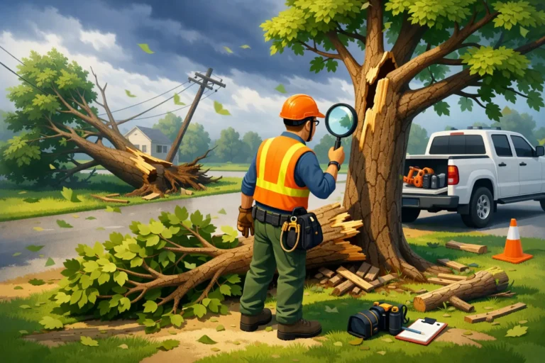 Tree Inspection After Windstorm Damage