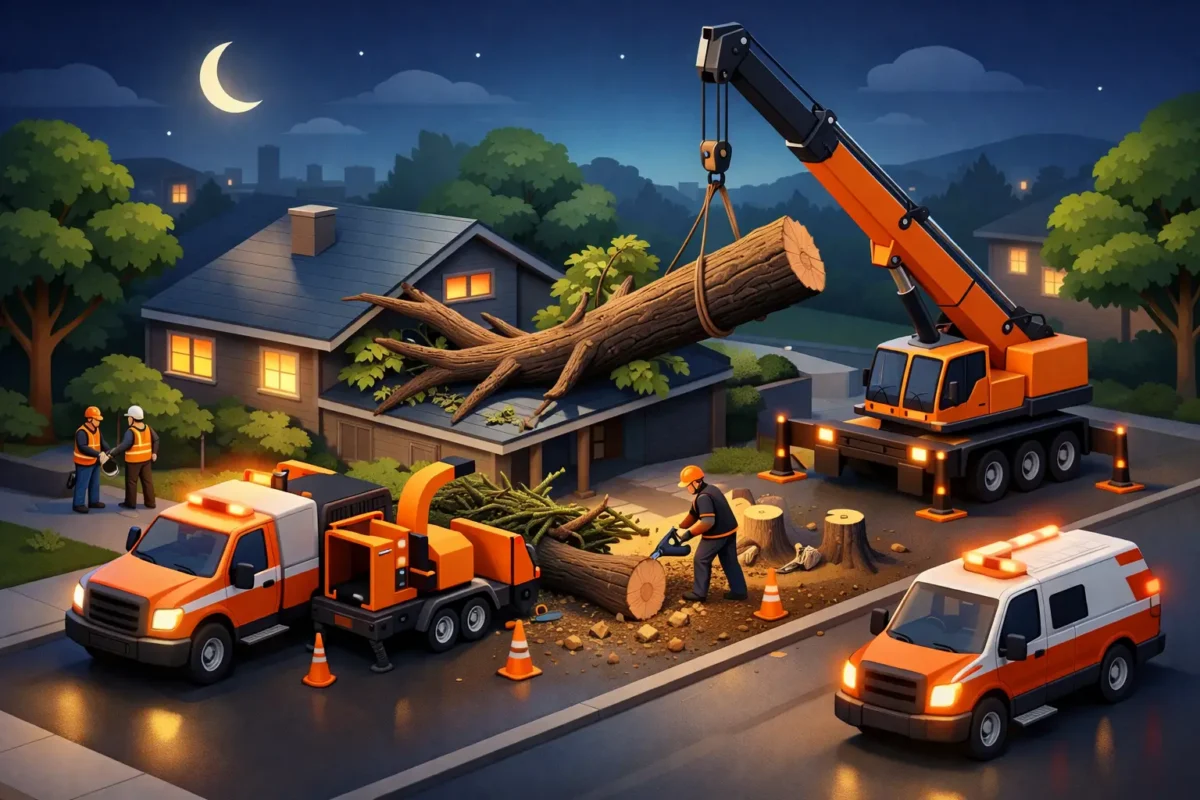 When You Need 24 Hour Tree Removal Service
