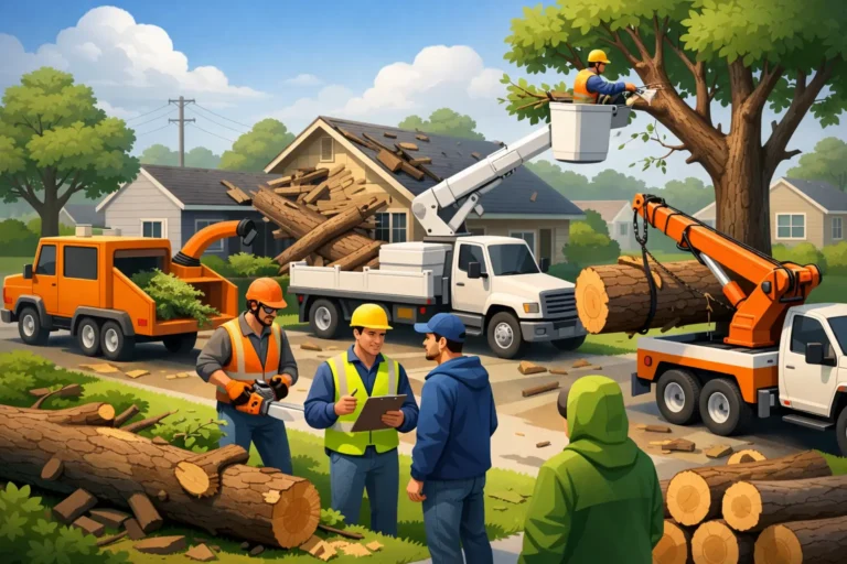 Who Removes Tree After Storm Damage?
