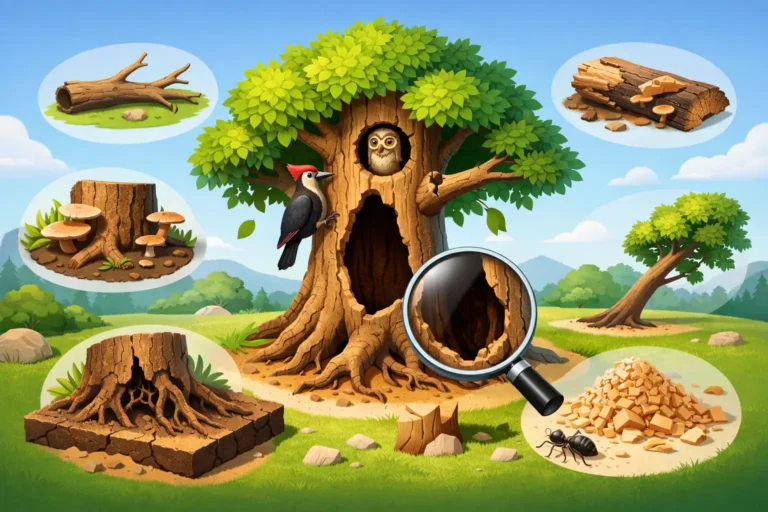 7 Signs Tree Is Hollow Inside