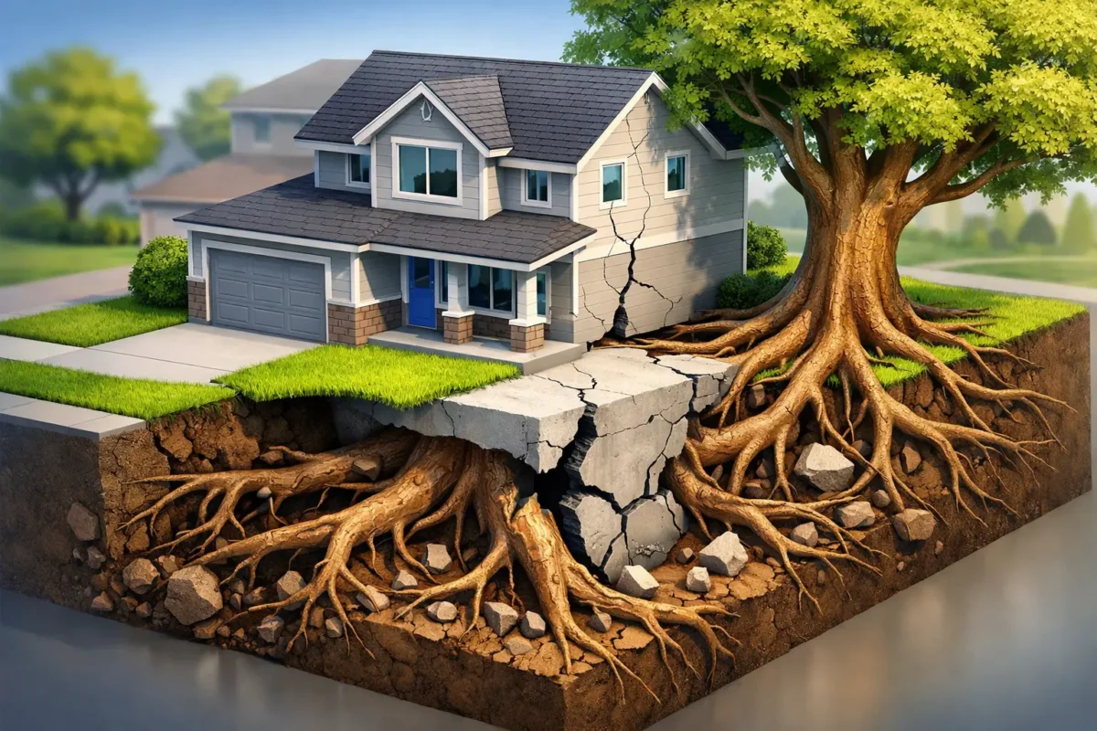7 Signs Tree Roots Threaten Your Foundation