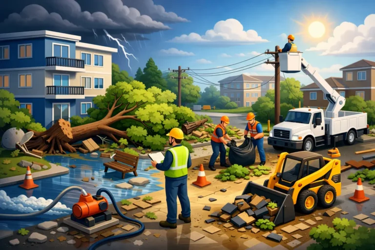 A Property Manager Guide to Storm Cleanup
