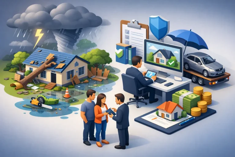 A Real Storm Cleanup Insurance Claim Example