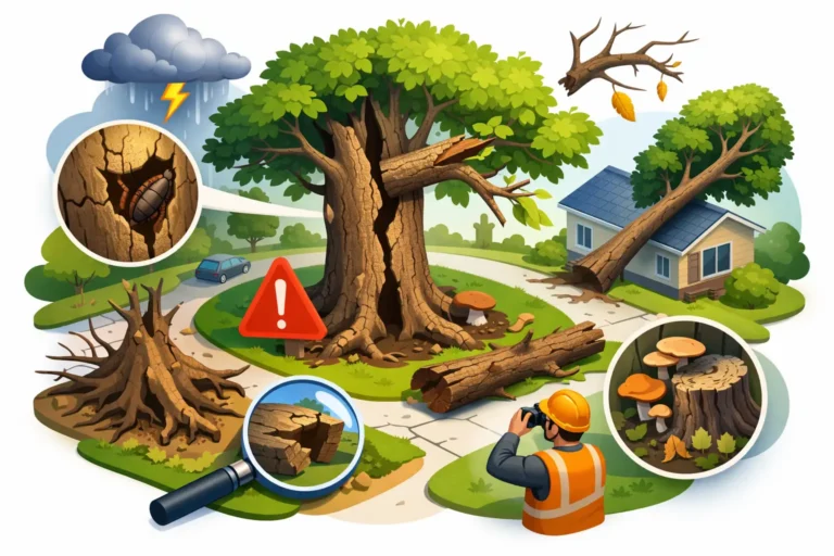 How to Know If a Tree Is Hazardous: 9 Signs