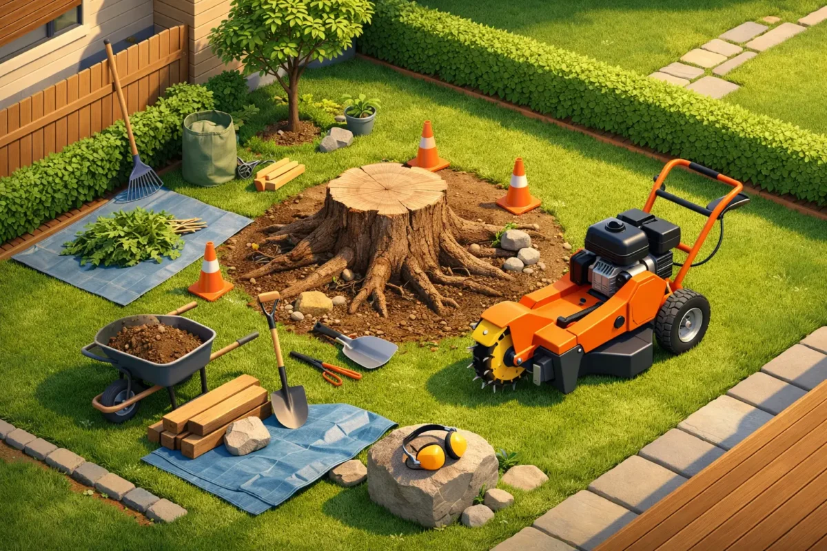 How to Prepare Your Yard for Stump Grinding