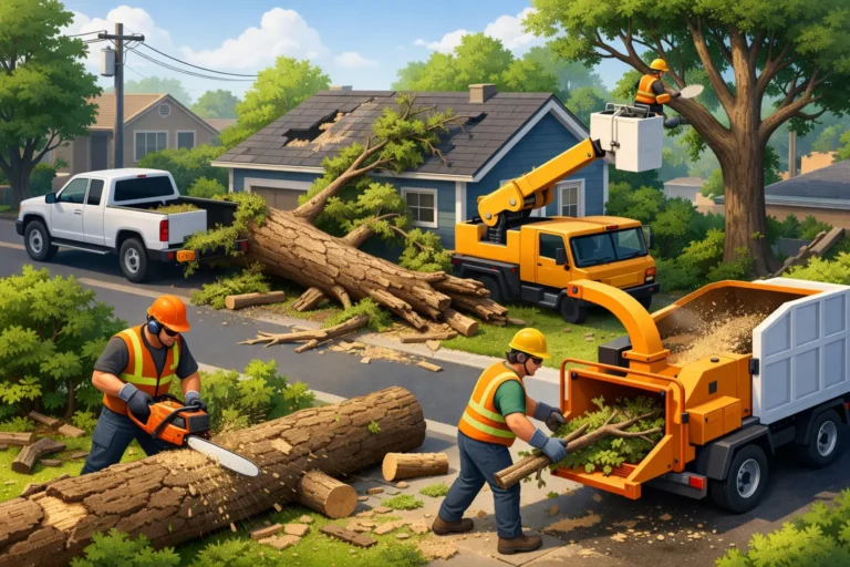 Nassau County Storm Tree Cleanup Done Safely