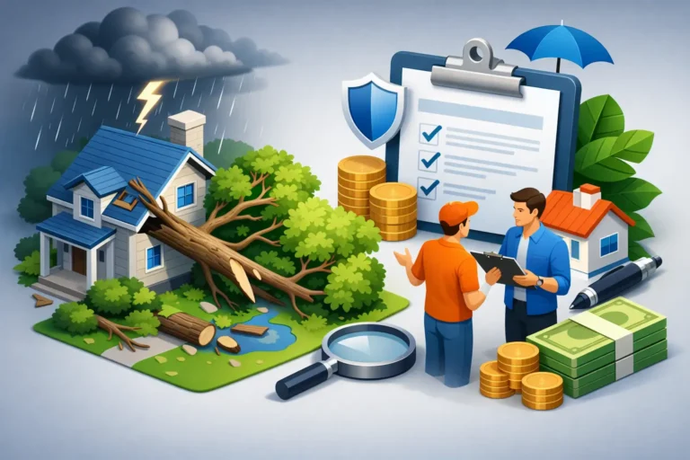 Storm Damaged Tree Insurance Claim Help You Can Use