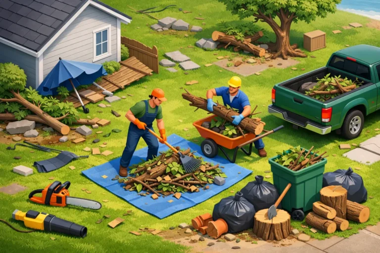 Storm Debris Cleanup Guide for Safer Yards