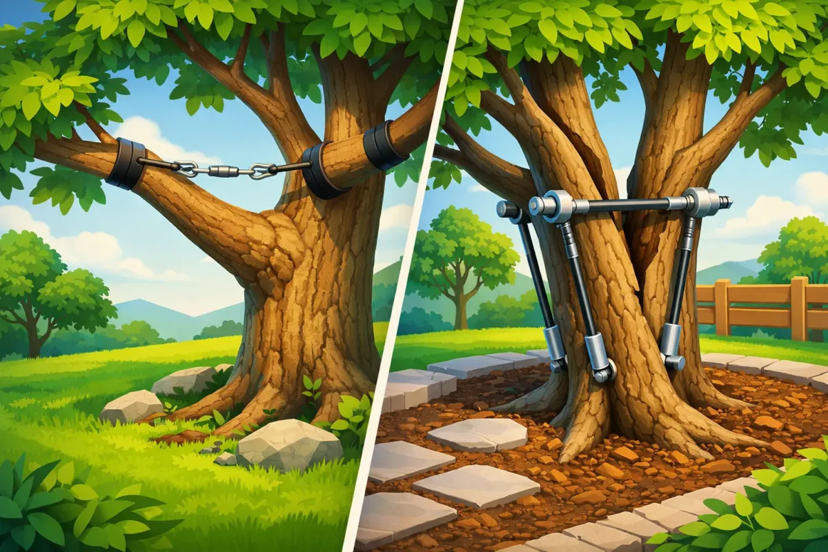Tree Cabling vs Bracing: Which Does Yours Need?