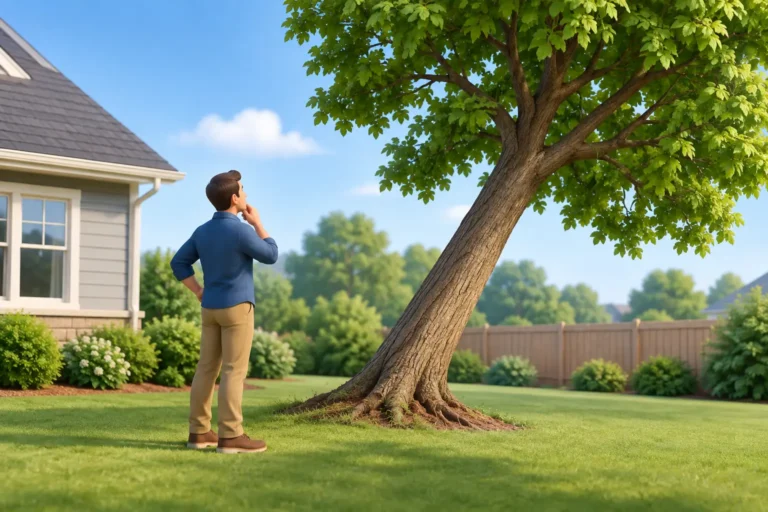 Why Is My Tree Leaning? When to Take Action